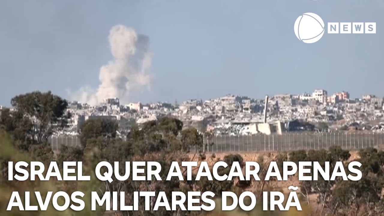 Israel planeja atacar apenas alvos militares do Irã