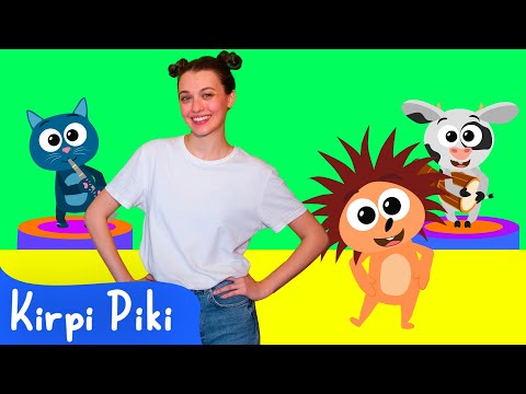 Piki Dansı - Piki Dansını Öğreniyoruz - Kirpi Piki Çizgi Film Çocuk Şarkıları #çocukşarkıları