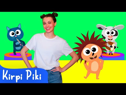 Let’s Learn the Piki Dance | Repeat After Me! | Kirpi Piki Nursery Rhymes & Kids Songs