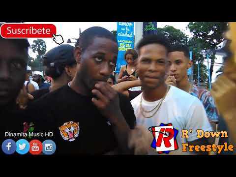 💣Dinamita Vs Braya RAP🎤 - Batalla De Freestyle En La Plaza Guibia