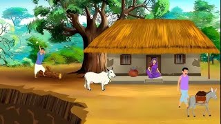 गरीब किसान कार्टून कहानी | FUNNIEST Cartoon Story EVER