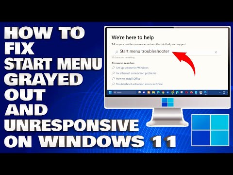 How To Fix Start Menu Grayed Out and Unresponsive on Windows 10/11