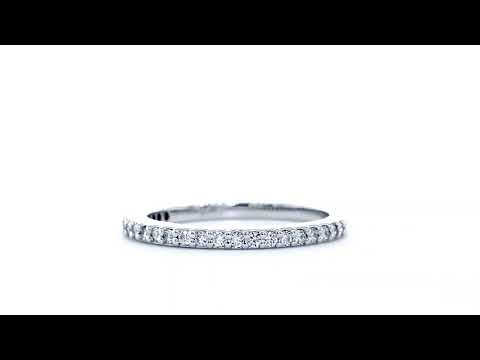 Matching Diamond Wedding Band, 0.32CT Total Sides in 14k White Gold EWK2288BW1