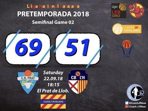 SF LLIGA CAT. GAME 02 - CB PRAT vs. CB L'HOSPITALET