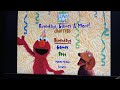Elmo S World Birthdays Games More 2008 DVD Menu Walkthrough
