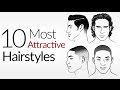 10 Most ATTRACTIVE Men's Hair Styles | Top Male Hairstyles | Attraction & A Man's Hair Style
