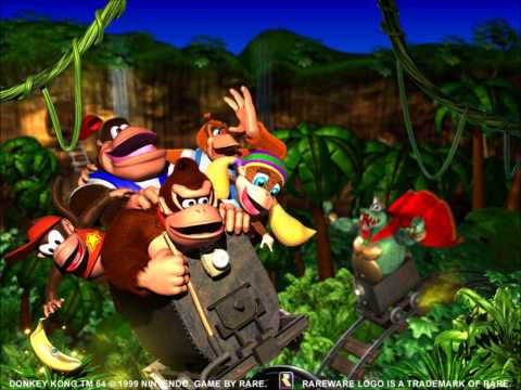 Donkey Kong 64 Music (N64) Jungle Japes Mine Cart