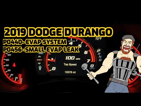 2019 - 2024 DODGE DURANGO EVAP CODES P0440 / P0456 SOLVED
