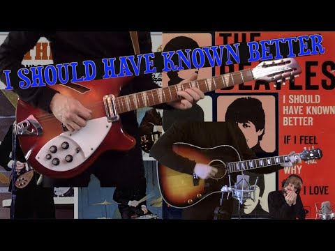 I Should Have Known Better - Backing Track - Guitars, Bass and Drums Video