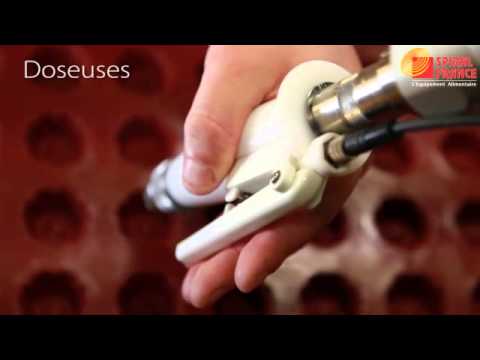 video 3, Doseuse à vitesse variable avec Bol inox EDHARD