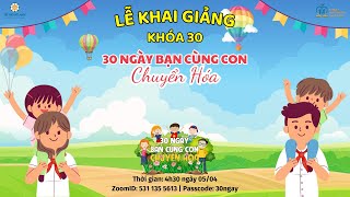 [30NBCCCH-K30] LỄ KHAI GIẢNG (NGÀY 05/04/2025)