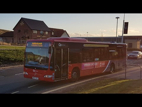 KICKDOWN ON THE BEAST: Route X10 | NK07KPU/5283 - Go North East: Mercedes-Benz Citaro 0530N