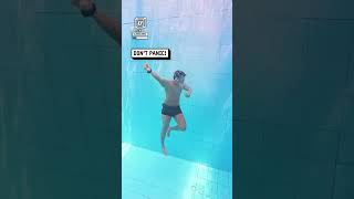 What to do if you can't swim 🏊🫣🛟                                 🎥: TikTok / aljonsalonga_