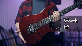 Video thumbnail for Ibanez J Custom RG8570Z Unsponsored Review and Full Metal Mix Demo by High Z Productions
