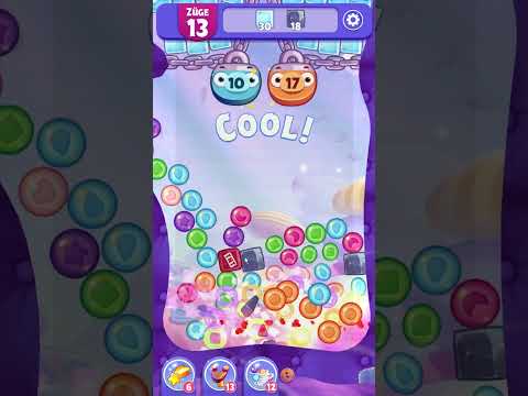 Angry Birds Dream Blast Level 123 no booster [Gameplay] optimized for smartphones [Rovio]