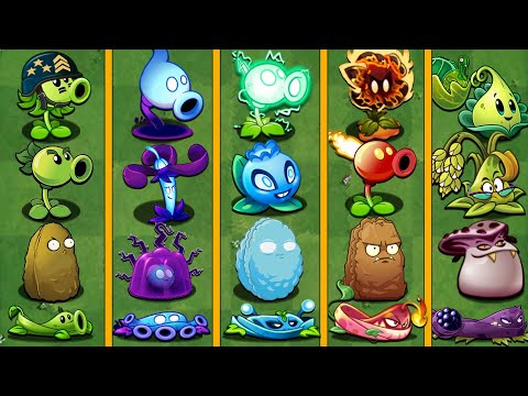 PvZ2 - 5 Best Teams Plant Level 1 Battlez - Which Team Plants is Best?