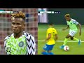 Samuel Chukwueze vs Brazil | SPEED & SKILLS | WELCOME TO MILAN 🇳🇬