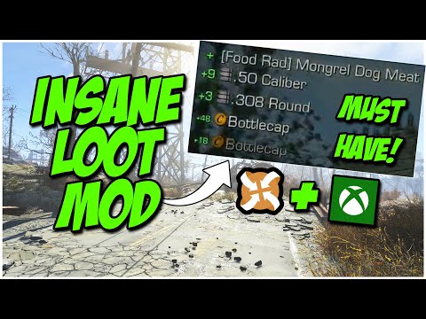 INSANE LOOTING MOD! YOU Have Been Looting Wrong in Fallout 4! | This mod changes everything!