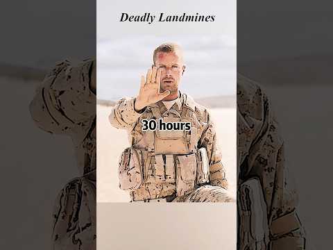 Man stepped on a landmine and dared not move. #war #futurelink