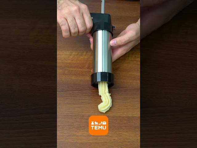 Vídeo relacionado con YARANA Churrera Profesional Acero Inoxidable 304 Sin BPA - Kit para Churros y Porras + Galletas, Manga 41 cm, 9 Discos (4+5), 7 Boquillas + Inyector, Certificados y Recetario vía QR