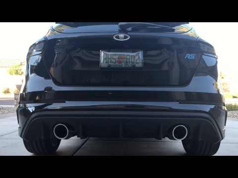 Borla Catback Exhaust on 2016 Ford Focus RS