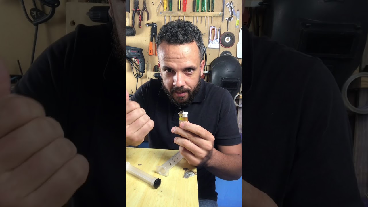 Experiência - Veja o que fazer com uma seringa e um isqueiro