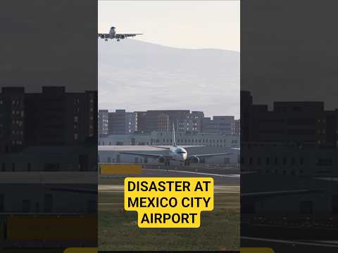 Near Disaster at Mexico City Airport | Real ATC Audio | MSFS Recreation