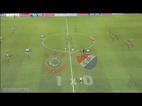 Gols - Corinthians 2x0 Nacional-PAR - Libertadores 2012