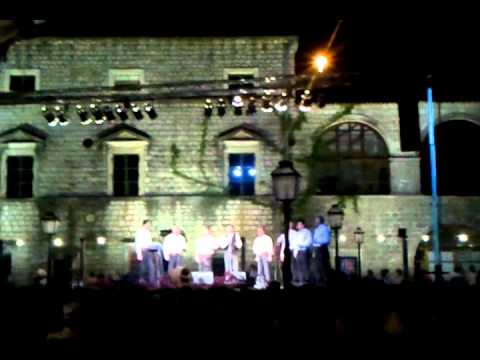 Karta ljubavi...Klapa Intrade u Dubrovniku