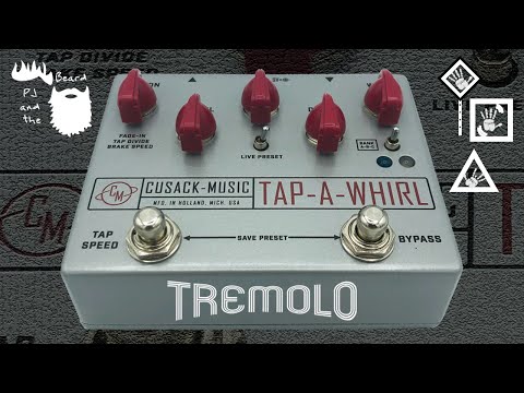 Cusack Music Tap-A-Whirl V3 - Silver / Red Knobs image 16