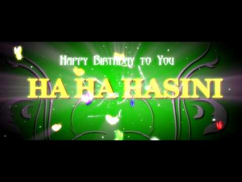 Happy Birthday to u hasini .mov