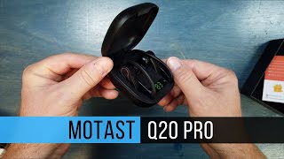 Motast Q20 Pro Review - Budget Sport Earbuds - Bluetooth 5.1 - Waterproof Earphones Unboxing