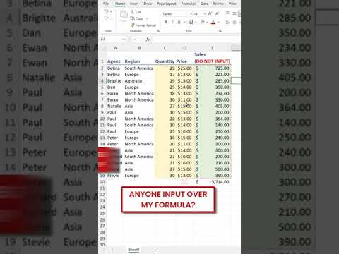 Make Excel SPEAK Excel Trick Shorts