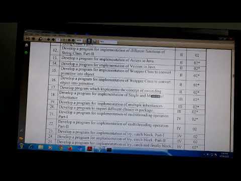 Practical No 18 Java Programming