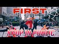[KPOP IN PUBLIC - ONE TAKE] EVERGLOW (에버글로우) - FIRST | Full Dance Cover by HUSH BOSTON
