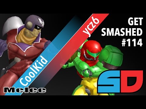 Get Smashed #114 - Winner Quarters: CoolKid (Captain Falcon) vs ycz6 (Samus)