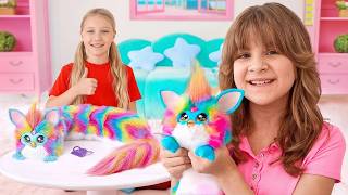 Download lagu Diana’s Magical Furby Turns Chores into Fun! - Fun Adventures For Kids by Diana and Roma mp3