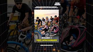 GAROTINHA ESPERTA IMPRESSIONA A TODOS AO PEDALAR MAIS RÁPIDO QUE OS ATLETAS