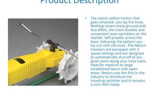 Nelson 1865 Raintrain Traveling Sprinkler – a brief