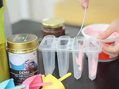 Denu chocoberry popsicle