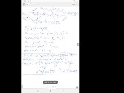 Michael Finkelberg — Representations of affine Hecke algebras, lecture 6