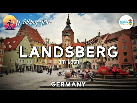 🇩🇪 Landsberg Am Lech | A Beautiful Town in Bavaria, Germany