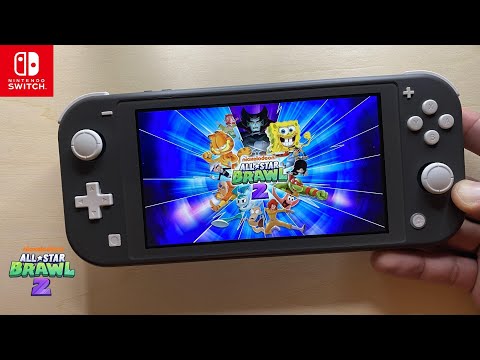 Nickelodeon All-Star Brawl 2 Nintendo Switch Lite Gameplay