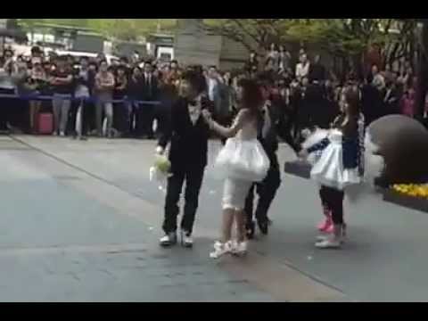 120423 miss A Suzy KARA Seungyeon f(x) Krystal filming Running Man (fancam)