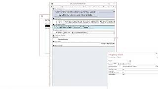 Default Dates and Date Formatting & Grouping in Access Reports