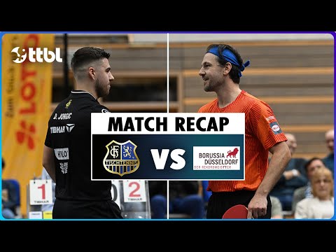 SAARBRÜCKEN vs. DÜSSELDORF (Tischtennis Bundesliga Recap) | 2024 Matchday 5