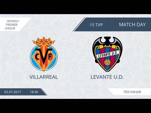 AFL17. Spain. Primera. Day 15. Villarreal - Levante U.D.