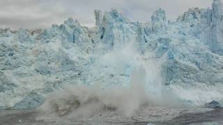 Massive Chunk of Hubbard Glacier Breaks Off!