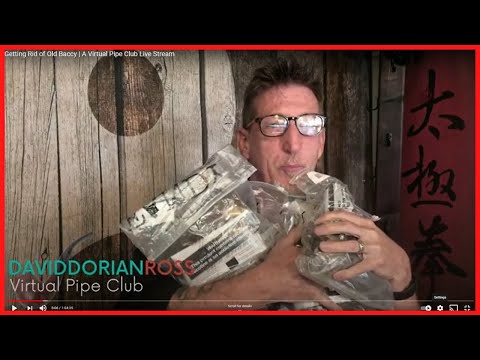 Getting Rid of Old Baccy | A Virtual Pipe Club Live Stream