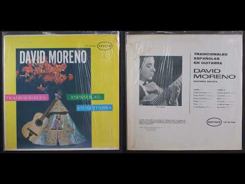 David moreno Tradicionales Espanolas En Guitarra full album